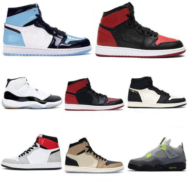 

1 1s jumpman men basketball shoes designer sneakers running shoe sports torch hare game royal pine green court with box 6c3h0ox7y