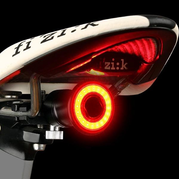 

bike taillight waterproof smart sensor mtb riding rear light led usb chargeable mountain headlight cycling tail-lamp lights