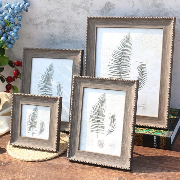 

frames retro style quality po frame 5-10 inch setting table decor picture hanging wall deskart zm301