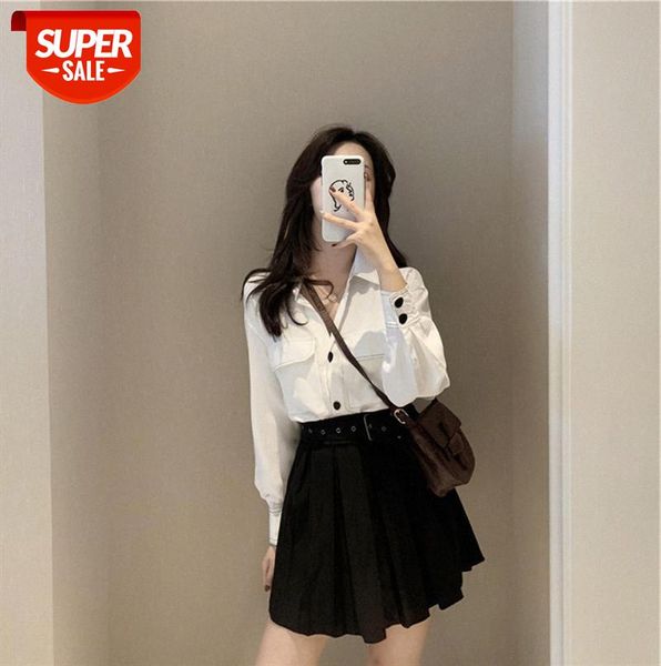 

workwear suits, female trendy fashion, with professional small people, pleated skirts are tall and age-reducing skirts, two-piece suit #9t8i, Black;gray