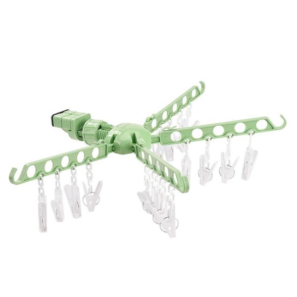 

portable window frame clothes hanger drying rack foldable magic support hook hangers & racks