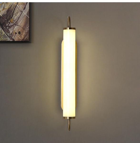 

wall lamp northern europe simple long bedroom bedside post-modern living room background corridor nuan