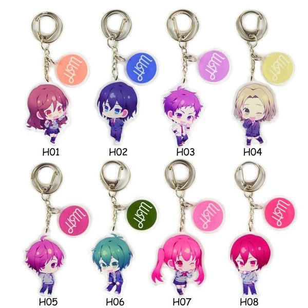 

keychains anime accessories horimiya hori-san to miyamura-kun hori kyouko miyamura izumi acrylic pendant key chains lovers gift, Silver
