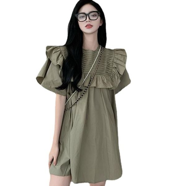 

women's blouses & shirts kawaii long straight women army green blusas mujer white womens