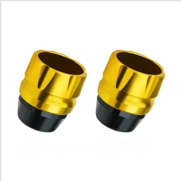 

parts 1 pair front fork wheel frame sliders motorbike falling protection scooter moped cnc aluminum motorcycle accessories