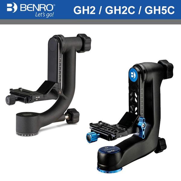 

benro gh2 gh2c gh5c gimbal head aluminum / carbon fiber heavy duty for telepo lens camera tripod bird pography gh-2 heads