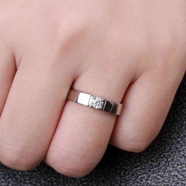 

tiktok chain pt950 moore ring, Silver
