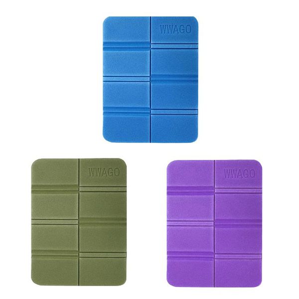 

storage bags folding camping mat portable outdoor waterproof moisture-proof foam sitting pad beach prevent dirty hiking small seat