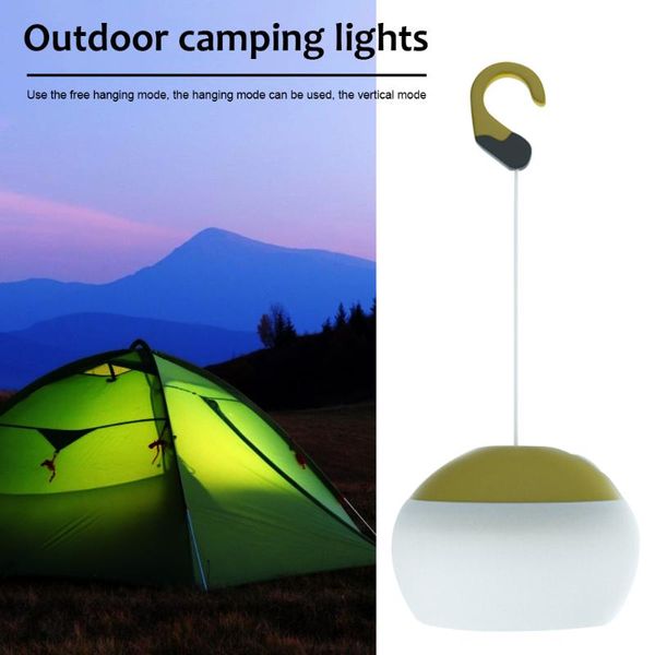 

portable lanterns usb charging led camping hiking equipment lantern hanging emergency lamp outdoor tent light multifunction