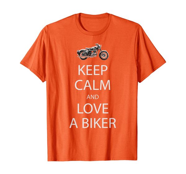 

Keep Calm Love Biker Motorcycle Quote Wife Husband Ride Gift T-Shirt, Mainly pictures