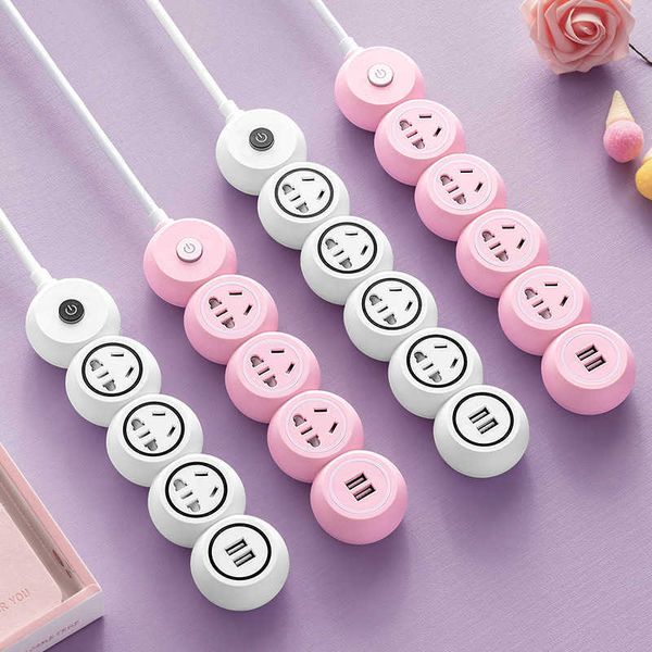 

intelligent usb with long line multi-function protective door plug-in board switch socket