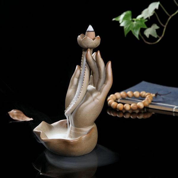 

chinese wind incense burner ceramic material clean air to remove odor multi-function living room, bedroom, kitchen fragrance lamps