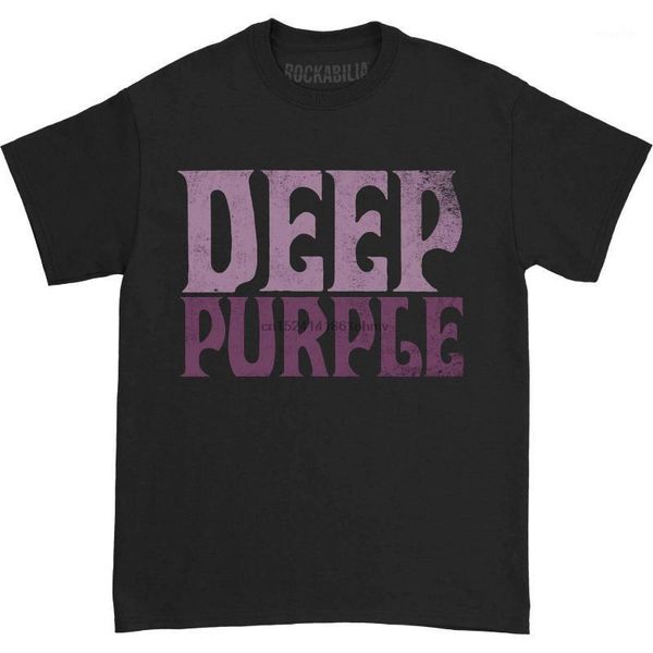 

deep purple men's vintage logo t-shirt black(2) t-shirts, White;black