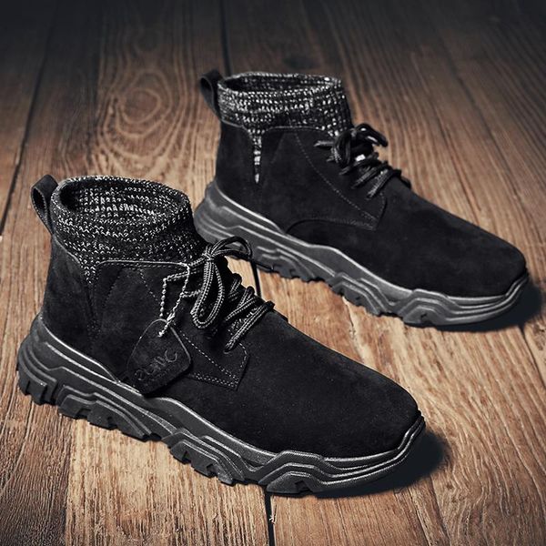 

boots men casual cuero fashion sneakers mens sports botas casuales for sapatos 2021 hombre boty home white black leather leisure