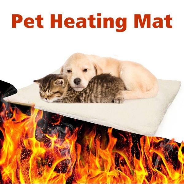 

kennels & pens pet dog cat winter warm electric heated pad mat carpet for durable waterproof warming