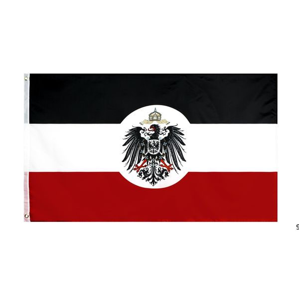 Deutsche Kolonialflagge Großhandel Freeshipping Stock Direct Factory Hängend 90x150cm 3x5ft CCD10777