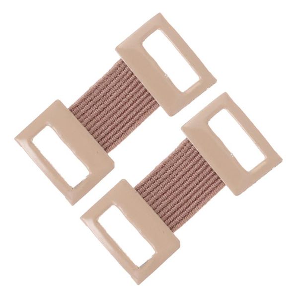 

elbow & knee pads 100pcs durable elastic bandage clips stretch metal clasps for various types bandages, Black;gray