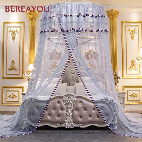 

mosquito net european bed canopy girls room decor hung dome mantle for bedroom floor-standing tent mosquitero para cama