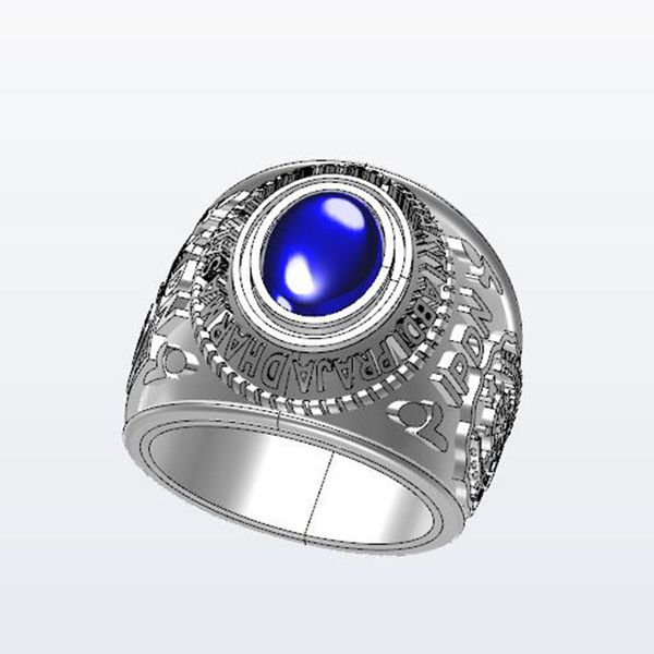 

ring personal alloy , simple jewelry proofing, Silver