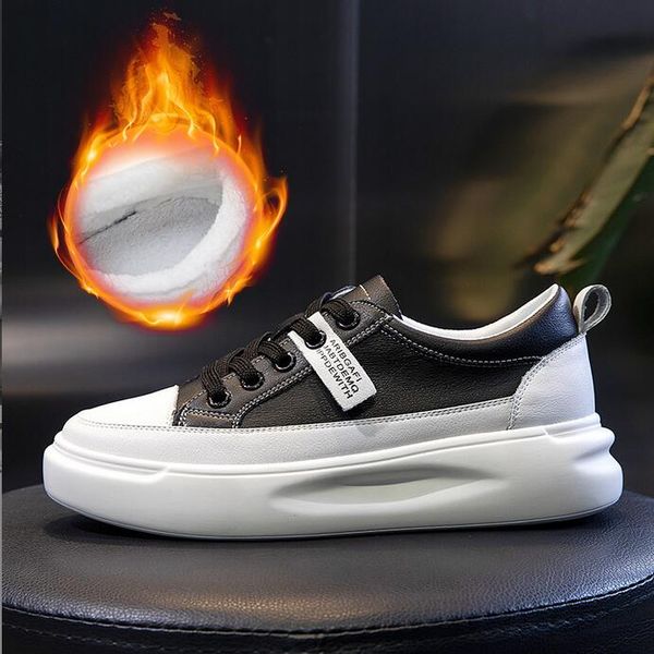 

black fleece shoes 2022 spring women's new large size thick bottom sports women flat shoes casual