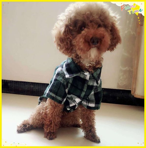 

dog apparel pet cat products grid summer spring jumpsuit cloths