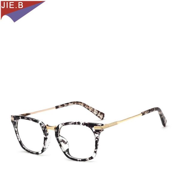 

eyeglasses frame men brand optical frames clear lens fashion eye glasses for women vintage spectacle myopia sunglasses, Black