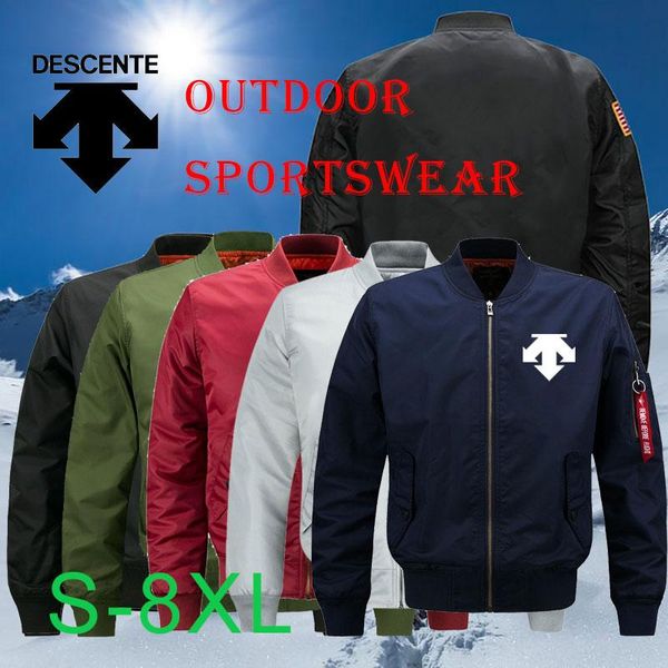 

men's jackets baseball uniform bomber flight flying jacket spring zipper men casual coat fashion suit sportswear clothing, Black;brown