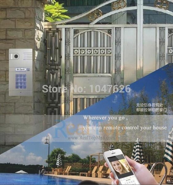 

remote control camera doorbell wireless ip intercom video door phone system phones