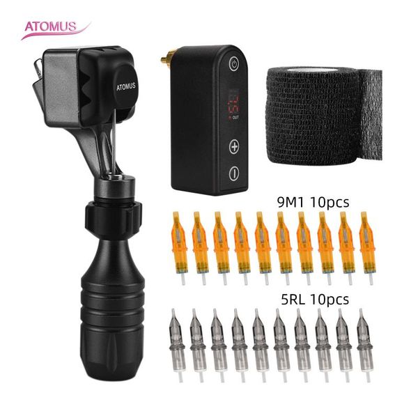 

rotary tattoo machine pen shader & liner assorted tatoo motor gun kits supply permanent makeup maquiagem tool set for artists guns