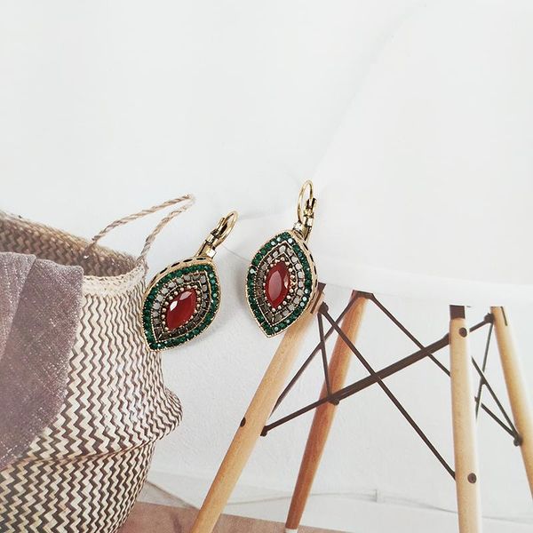 

dangle & chandelier earing emperament circle pendant ear studs ring eardrop personality earrings all-match fashion style retro bohemian, Silver