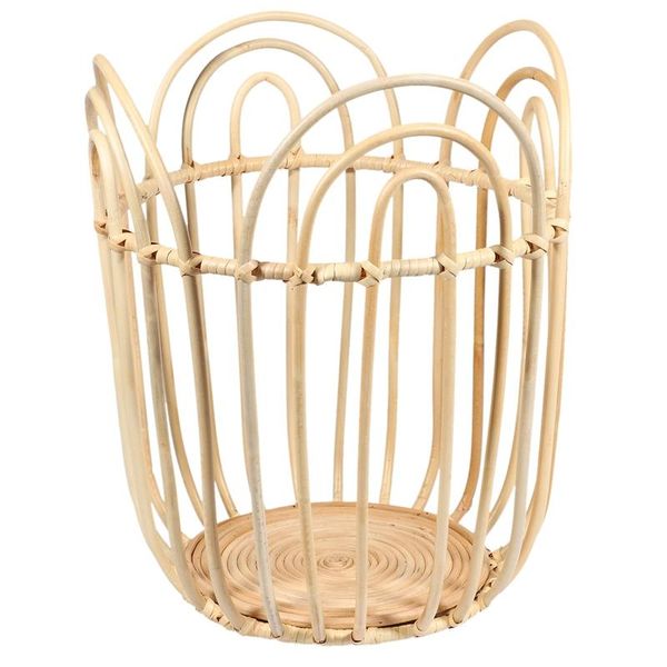 

rattan storage basket clothing handmade laundry basket,home decoration vrafts & organization