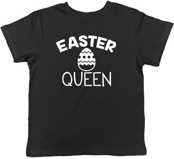 

easter queen childrens kids t-shirt boys girls men's t-shirts, White;black