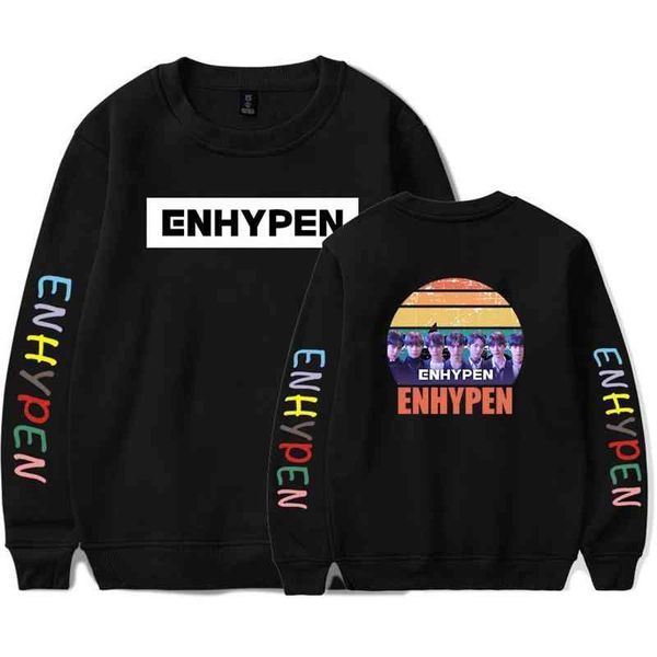 

2020 new men's team enhypen fashion factory, Black