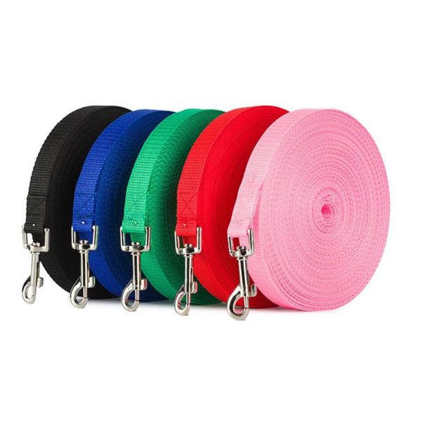 

dog collars & leashes leash for small large dogs nylon rope pet lead dog-collar harness outdoor running product
