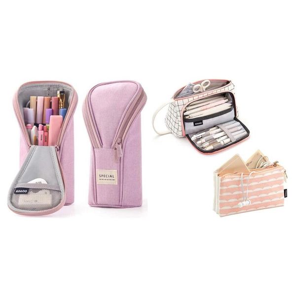 

pencil bags angoo 1x golf style pen bag case special color phone holder pink & 2 pcs