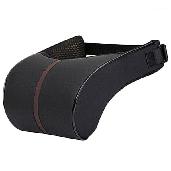 

neck support car seat headrest pillow bone soft memory foam pad cushion black1