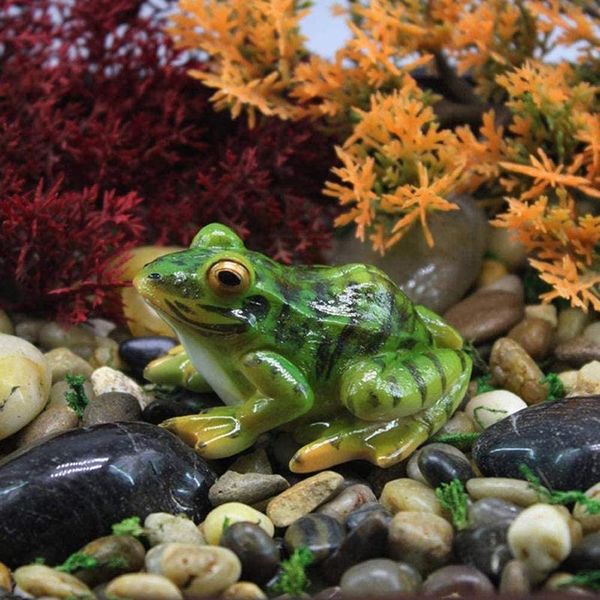 

garden decorations resin sitting frogs statue outdoor store decorative frog sculpture for home desk decor ornament