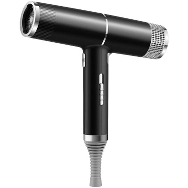 

new concept mute hair dryers light weight blow dryer salon dryer cold wind negative ionic for home salon hair style tool - silvery & us plug