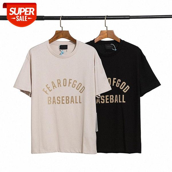 

fog fear of god seventh main line joint flocking letter printed shortsleeved tshirt jd4w, White;black