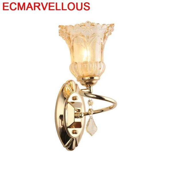 

wall lamp modern wandlampe lampara pared bathroom kinkiety crystal for home wandlamp applique murale luminaire bedroom light