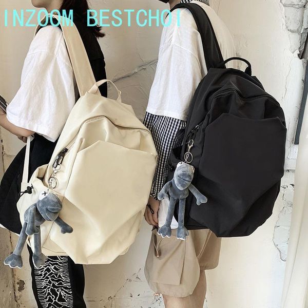

backpack 2021 nylon student schoolbag female korean version large-capacity male fashion multifunctional outdoor travel
