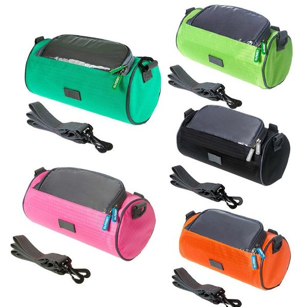 

mountain bike touch screen front handlebar bag phone holder pouch pannier arrivals drop car & truck racks