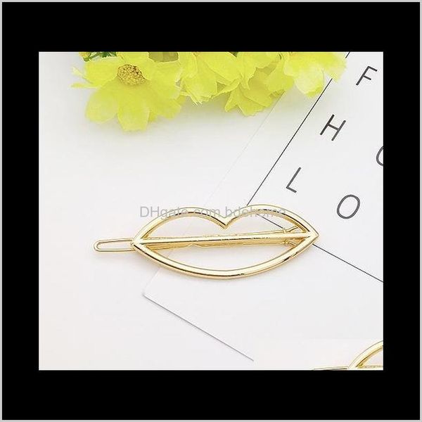 

clips & barrettes jewelry drop delivery 2021 stylish moon round star creative hairgrips wholesale custom factory directly sale aessories hai, Golden;silver