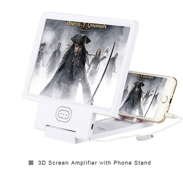

screen versterker mobiele telefoon vergrootglas voor smartphone vergroot stand beugel cell phone mounts & holders