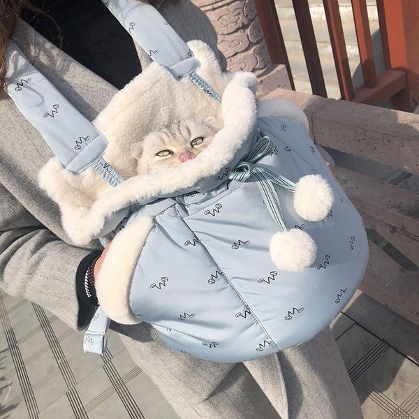 

cat beds & furniture 2021 cute carriers bags pet shoulder backpack