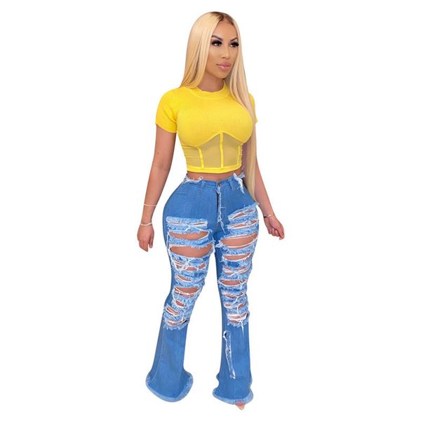 

casual natural color short sleeve womens clothing women style tees fashion mesh panelled crop, White