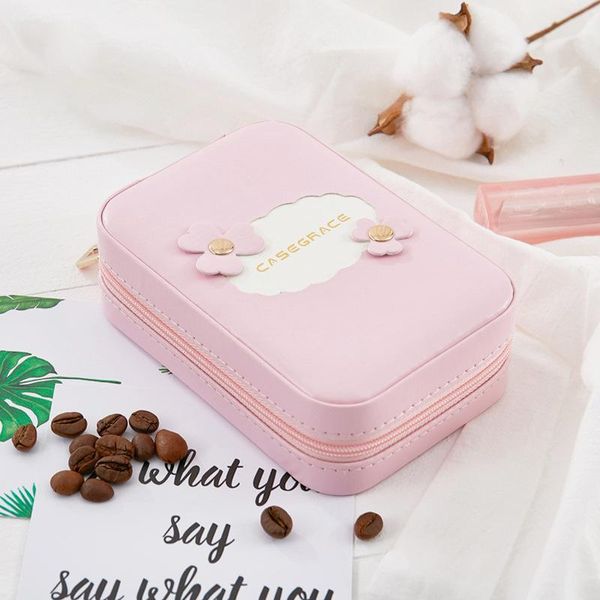 

portable mini lipstick box makeup pack cute cosmetic bag storage bags & cases
