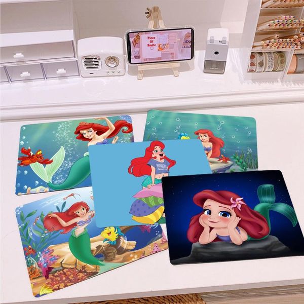 

mouse pads & wrist rests in stocked disey the little mermaid princess diy design pattern game mousepad smooth writing pad desk mate gami