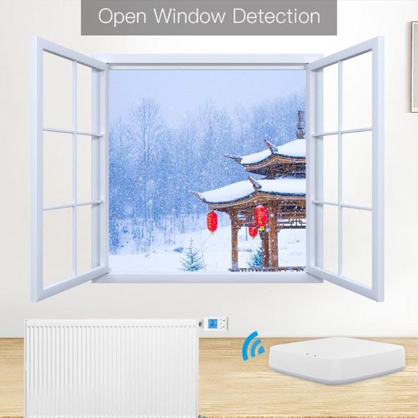 

smart home control wireless zigbee tuya switch wifi thermostatic radiator valve for low power-consunming module