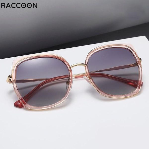 

sunglasses women polarized butterfly trend fashion big metal de anti driving gradient sun glasses pink gafas frame sol uv400, White;black